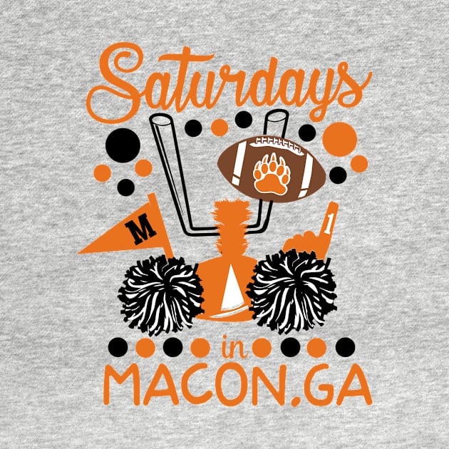 Saturdays in Macon, Ga - Mercer Bears by deepsouthsweettees